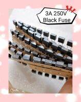 3A 250V T3.15A BLACK方块fuse 10ชิ้น/1ชุด