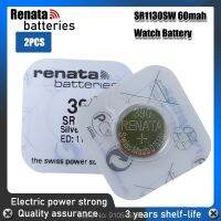 แชท-สนับสนุนใหม่ต้องมี2ชิ้น Renata Watch 1.55V 390 LR54ปุ่มซิลเวอร์ออกไซด์ทำในสวิส