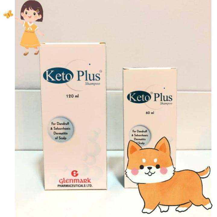 Keto Plus Shampoo for dandruff seborrhoiec deatitis of scalp (60 120