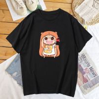 Himouto Umaru Chan T เสื้อผู้หญิงแขนสั้นกราฟิกตลก Anime เสื้อ T Kawaii เสื้อยืดน่ารักผ้าฝ้ายแขนสั้น TeesS-5XL