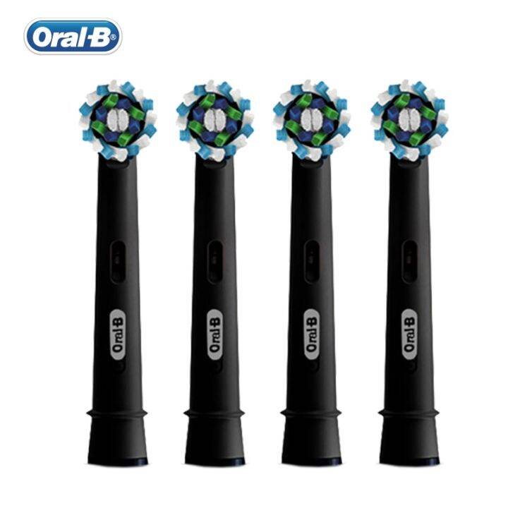Oral B New Black Edition EB50 Tooth Heads Replacement Soft Bristle