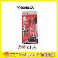 Visbella High-Temp Red RTV Silicone Gasket Make กาวซิลิโคน กาวแดงทาประเก็น กาวซิลิโคนหลอด กาวทาปะเก็น กาวประเก็น