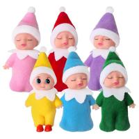 Christmas Elf Doll Lovely Miniature Christmas Dolls Lightweight Elf Toys for Newborn Gifts Christmas Gifts Stocking Stuffers dependable