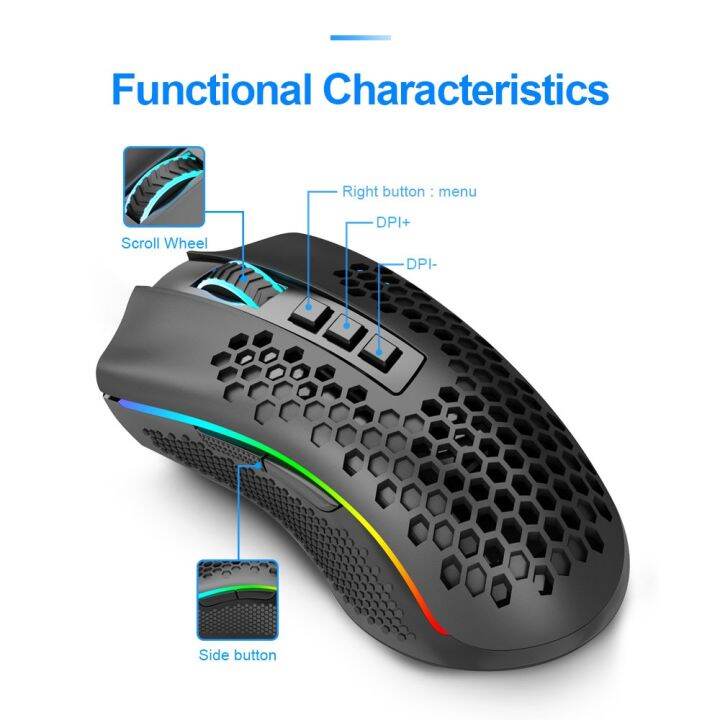 redragon-storm-pro-m808-ks-rgb-usb-2-4g-wireless-gaming-mouse-16000-dpi-programmable-ergonomic-for-computer-gamer-mice-laptop-pc