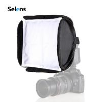 Selens ชอฟท์บอกซ์แฟลช Softbox Diffuser Bounce สำหรับ SpeedLight Flash/DSLR Camera Speedlite ขนาดมินิ 23 cm. Mini Foldable Soft box