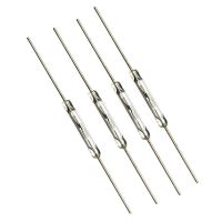 50 Pcs Reed Contact 14mm x 2mm Miniature Reed Contact Reed Switch 44mm Length