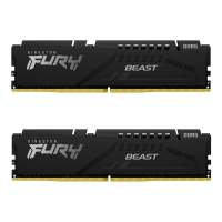 32GB (16GBx2) DDR5 5600MHz RAM (หน่วยความจำ) KINGSTON FURY BEAST DDR5 (BLACK) (KF556C40BBK2-32) ++