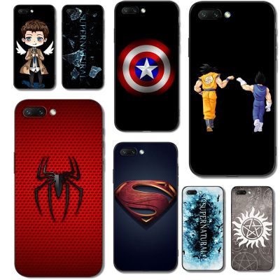 Luxury For honor 10 case soft silicon phone back cover for huawei honor 10 black tpu case Brand Logo