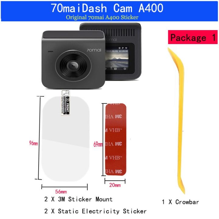 for-original-70mai-dash-cam-a400-dash-cam-smart-3m-film-and-static-stickers-for-70mai-cam-a400-car-dvr-3m-film