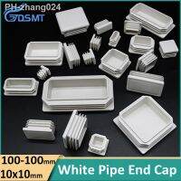 【hot】❏☫☬  Rectangle/Square Plastic Blanking End Cap Pipe Inserts Plug Bung Leg Stopfen 15x15mm to 50x100mm