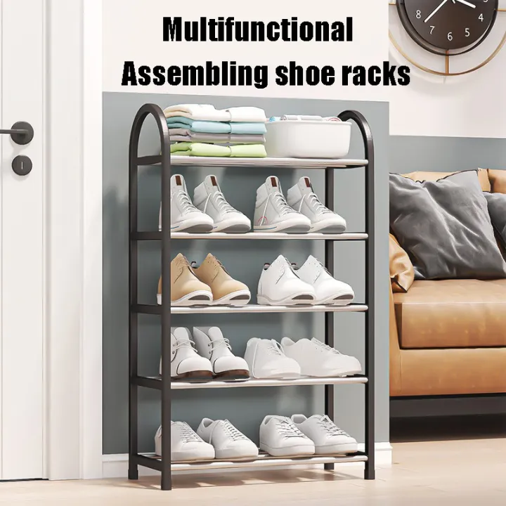 iron-art-shoe-rack-household-shoe-organizer-shoe-organizer-hanging-shoe-rack-space-saving-shoe-storage