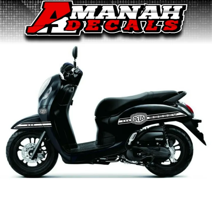 STICKER DECAL SCOOPY PRESTIGE 2021 FULL BODY MINIMALIS | Lazada Indonesia
