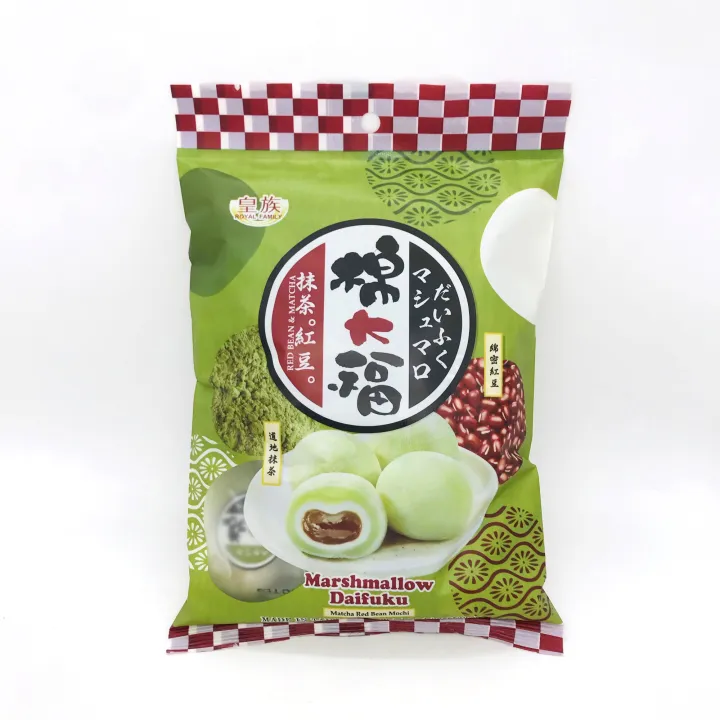 Royal Family Red Bean & Matcha Mochi / 紅豆 抹茶麻糬 120g | Lazada