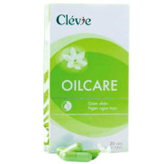 Clevie Oilcare, hỗ trợ ngăn ngừa mụn, hỗ trợ giảm nhờn do da mặt  Hộp 30
