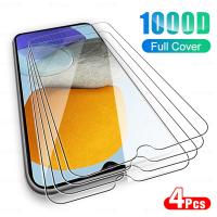 4Pcs Protective Glass Screen Protector For Samsung Galaxy M23 M22 M 23 GalaxyM23 On For SamsungM23 Full Cover Tempered Film 6.6 quot;