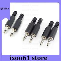 ixoo61 store 3.5mm RCA male Plug Connector  2 3 4 Pole Mono Stereo Audio Video Dual Audio adapter Cable Wire For Headphone Socket