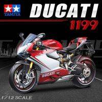 Tamiya 14132 1/12 1199 Panigale S Tricolore ชุดสร้างหุ่นประกอบรถจักรยานยนต์แบบ DIY