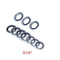 G1/4" BSP Self Centering Metal Rubber Bonded Oil Drain O Ring Washer Seal Nails Screws  Fasteners