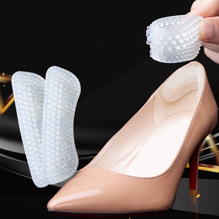 4pcs-silicone-heel-stickers-heels-grips-for-women-men-4d-anti-slip-heel-cushions-non-slip-inserts-pads-foot-heel-care-protector-shoes-accessories