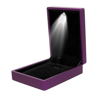 Gift And Engagement Case Anniversary Proposal Display Necklace Pendant LED Box