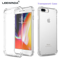 LEEWINDA สำหรับ iPhone 5 5s SE 6 6S 7 8 Plus SE 2020เคสโทรศัพท์สำหรับ iPhone X XR XS Max กรณี,Luxury เคสกันกระแทกมือถือซิลิโคนใสฝาครอบด้านหลัง