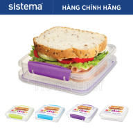 Hộp đựng thực phẩm cao cấp Sistema 450ml, an toàn sức khỏe,không chứa BPA thumbnail
