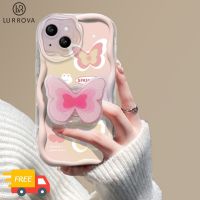 เคส Realme C55 C35 C53 C33 C3 C30 C21Y C25Y C25 C25S เคสโทรศัพท์ NarzoN55 C11 C2 C20 9i 10 5 5 5S 5i Narzo C15ไพรม์สีชมพูซ้อนทับกันผีเสื้อซิลิโคน