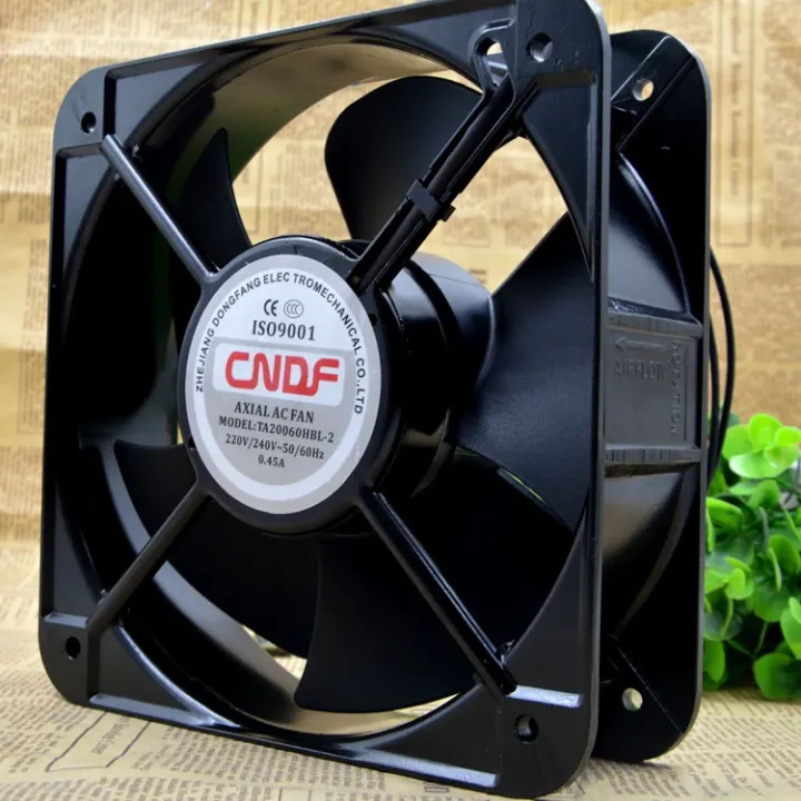 New Oriental Axial Fan 220V TA20060HBL-2 Industrial Fan Double Ball Fan ...