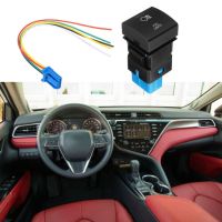 1PC USB Charger Push Switch ไฟตัดหมอก Dashboard Dash LED Push ปุ่มสำหรับ RAV4 Corolla ภายในรถ Parts