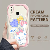 Y91เคสสำหรับ VIVO โทรศัพท์ Y95น่ารักลาย Cinnamoroll เคสเนื้อครีมขอบลอนเคสซิลิโคนแบบนิ่ม