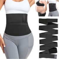 （A Beautiful） ผู้หญิงเอว TrainerSheath Tummy Shapewear Belly Stings Snatch Me Up Wrap Band