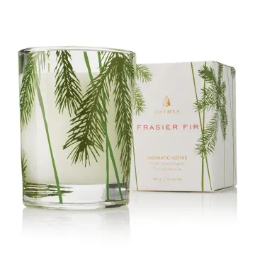 Thymes Frasier Fir Petite Molded Pinecone Candle