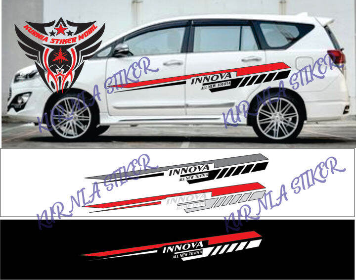Mengubah Wajah Innova: Eksplorasi Dunia Stiker Body Mobil