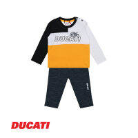 Ducati BABY BOY เสื้อยืดแขนยาว และกางเกงขายาว สําหรับเด็กผู้ชาย812441-816307 vr