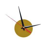 Modern Mute DIY Clock Dial Acrylic Creative Wall Clock Disc Movement Cross Stitch Clock Accessories Watch Core Clock Core