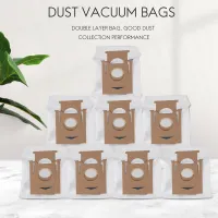 8 Pack Dust Vacuum Bags 2.5L for DEEBOT OZMO T8 T8 Max T8 Series T9 Series N8 N8 Pro Robot Vacuum