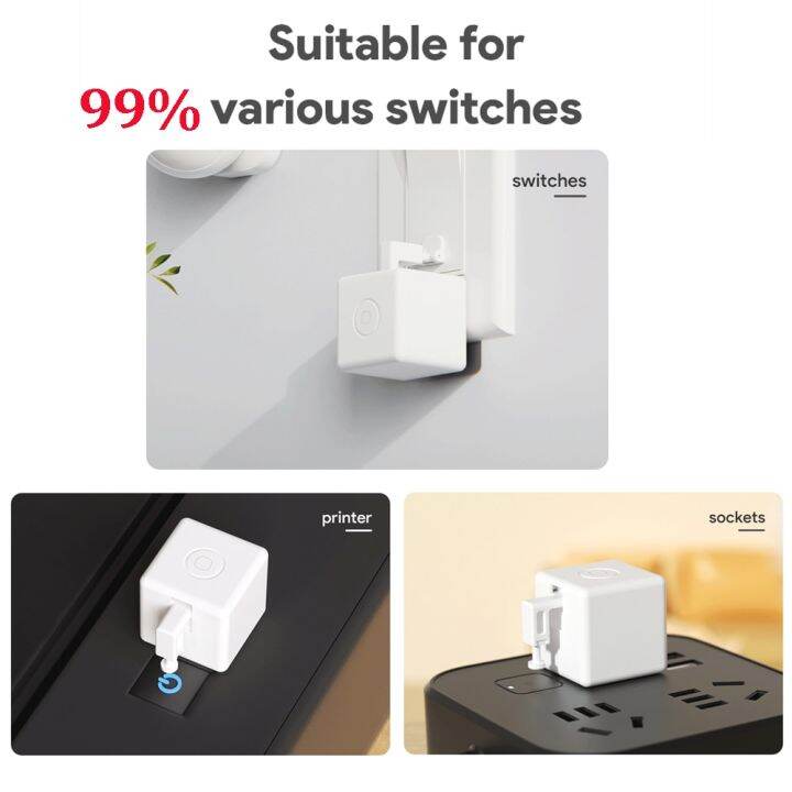 Tuya Zigbee Bluetooth Smart Fingerbot Plus Switch Button Pusher Touch Tuya Zigbee Bluetooth Smart Fingerbot Plus Switch Button Pusher Touch