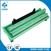 โมดูลเชื่อมต่อ Jr-50tbc ของ Ginri พร้อมขั้วต่อ Idc/frc 50ขา1a เอาท์พุต Dc24v