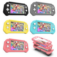 2021ใหม่สำหรับ Nintend Switch Lite Full Body Ergonomic Non-Slip Shell Case สำหรับ Nintendo Switch Lite Mini คอนโซลสีชมพู