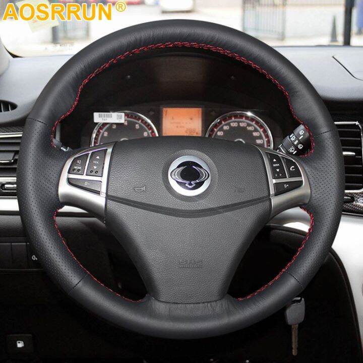 yf-aosrrun-leather-hand-stitched-car-steering-wheel-cover-for-ssangyong-korando-2012-2013-2014-2015-2011-accessories