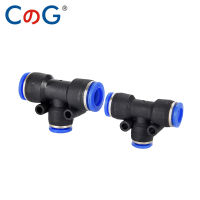 PEG Reducing Fittings Connector 4-16Mm OD Hose Plastic Push In Quick Connector Air Fitting Plumbing For Air Pneumatic Tube