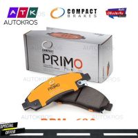 Compact Primo ผ้าเบรคหลัง Toyota ALTIS ปี 08-13, YARIS 1.5S(TOP) ปี 06-12, VIOS 1.5S ปี 08-12, PRIUS 1.8 ปี10-12 DPM-683