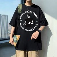 Mens Large T-shirt Men My With Dance Dance Dance Hands Hands Hands Tee Man Aesthetic Wednesday Addams Nevermore Academy