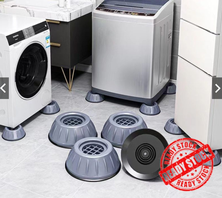 [YL]AntiSlip Washing Machine Mat Pad NoiseReducing, Heightening Feet