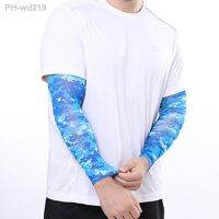 2Pcs UV Protection Arm Sleeve Elastic Touch Chill Cycling Arm Sleeves Soft Breathable Sun Protection Sleeve for Fishing