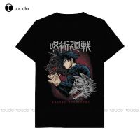 Megumi Fushiguro Shadow Curse Technique Divine Dogs Jujutsu Kaisen Black T-Shirt Oversized T Shirts For Unisex Tee Shirt