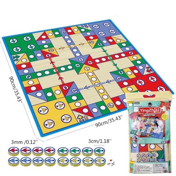 liand-playmat-เกมท่องเที่ยวของเล่นเพื่อการศึกษาปาร์ตี้พรมผู้ปกครอง-เกมเด็กเกมเครื่องบินหมากรุกพรมหมากรุกหมากรุกบิน