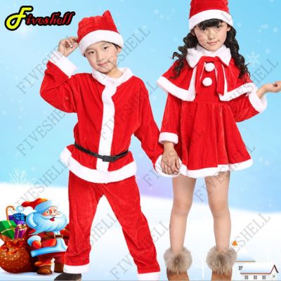 [Cos imitation] เด็กปาร์ตี้คริสต์มาสคอสเพลย์ซานตาคลอสเครื่องแต่งกายเด็กวัยหัดเดินเด็กทารกคริสต์มาสสูท J Umpsuit X Mas ชุดของขวัญสำหรับเด็กสาว