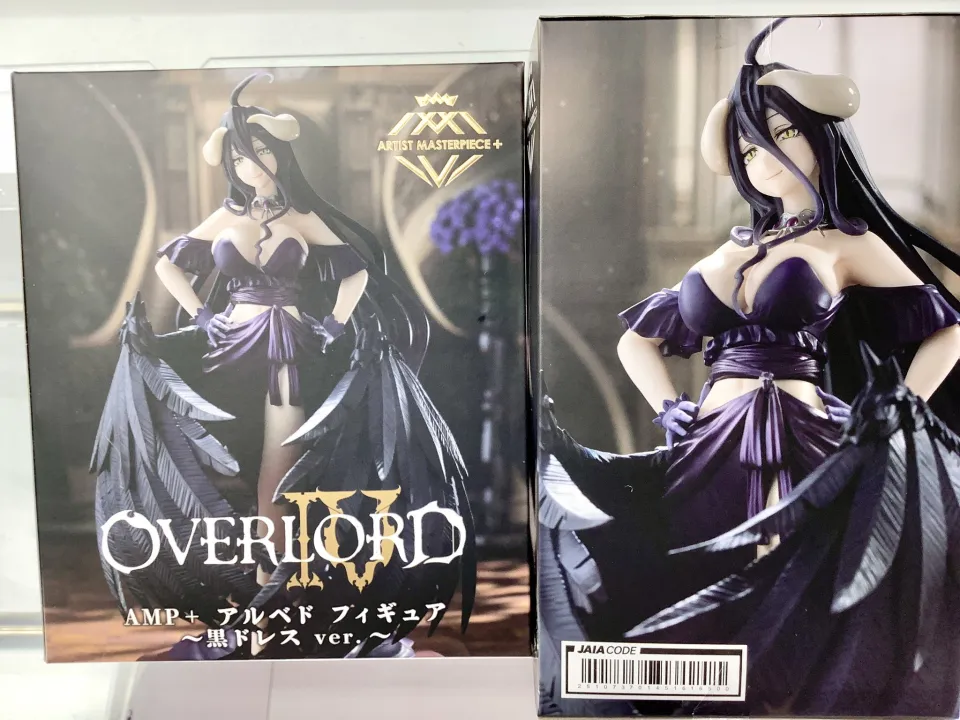 Overlord IV AMP+ Albedo (Black Dress Ver.) Figure