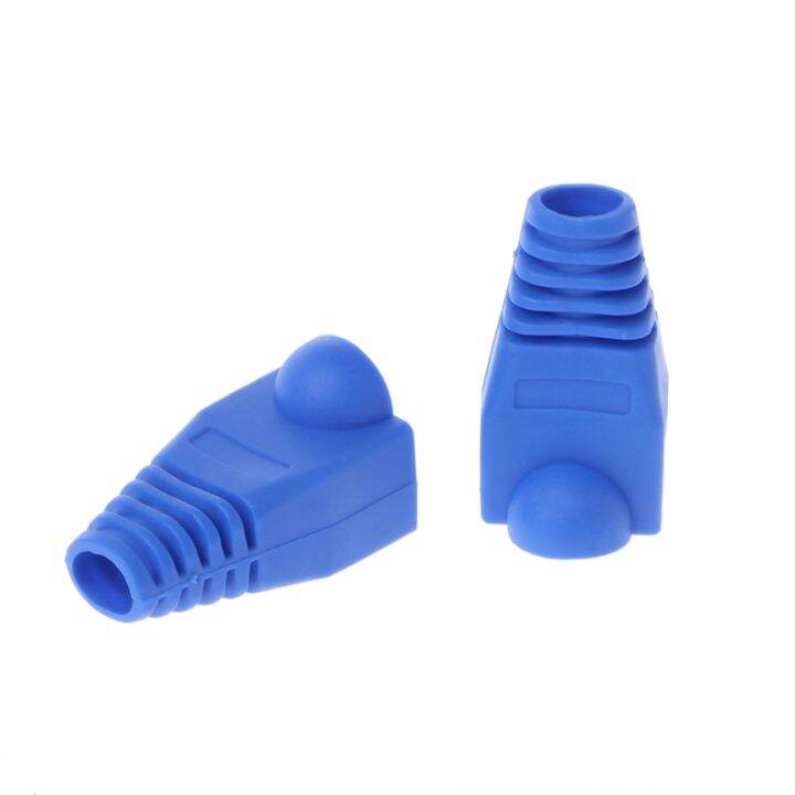 100-pcs-cat5e-cat6-rj45หมวก-ethernet-สายเคเบิลเครือข่าย-strain-relief-boots-connector